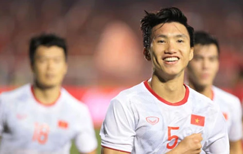 Văn Hậu xứng đáng là người hùng trong trận chung kết khi ghi 2 bàn thắng quan trọng cho U22 Việt Nam.