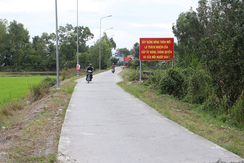 Ki&#xEA;n Giang: N&#xE2;ng cao thu nh&#x1EAD;p nh&#x1EDD; x&#xE2;y d&#x1EF1;ng n&#xF4;ng th&#xF4;n m&#x1EDB;i