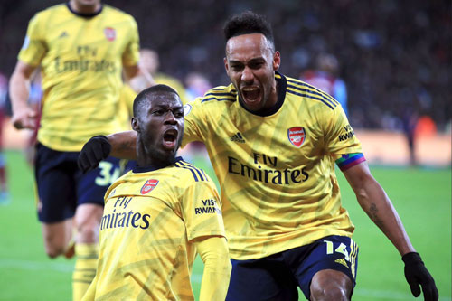 CLIP: Màn lội ngược dòng khó tin trong 9 phút của Arsenal