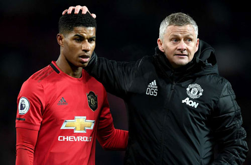 HLV Solskjaer khẳng định Rashford có thể đạt đến đẳng cấp của Ronaldo