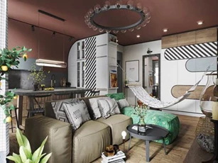 Vẻ đẹp khác lạ của căn chung cư có cách trang trí 'không giống ai'