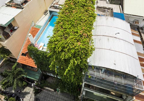 Nhà trong hẻm ở Sài Gòn tuyệt đẹp, ngập tràn ánh sáng