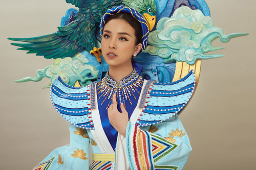 Chính thức công bố quốc phục của Á hậu Thúy An tại Miss Intercontinental 2019