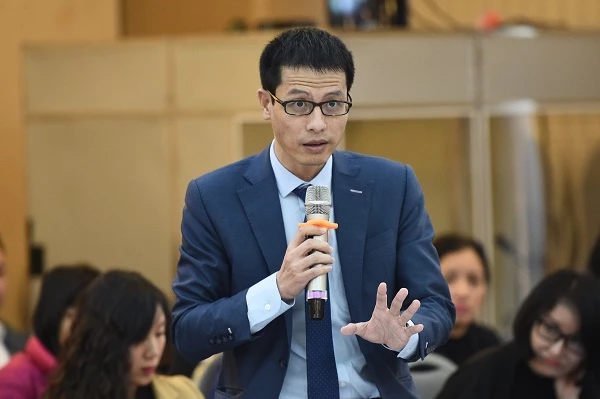 Luật sư Đặng Thanh Sơn phát biểu tại Hội thảo.