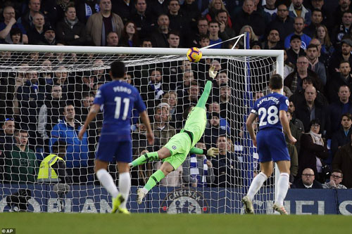 Top 5 pha cứu thua để đời của thủ môn đắt giá nhất thế giới