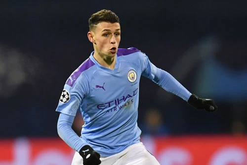 Tiền vệ: Phil Foden (Man City).