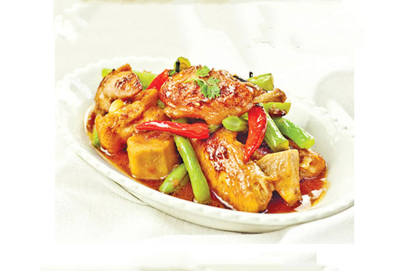 Hướng dẫn làm món cánh gà kho khoai môn