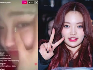 Đàn em T-ara bật khóc trên sóng livestream tố công ty đối xử bất công, úp mở chuyện rời nhóm vì ngoại hình khiến fan lo lắng