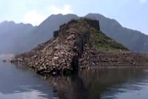 Đoạn Vạn Lý Trường Thành "mất tích" đã lộ diện