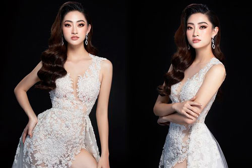 Lương Thùy Linh hé lộ 2 chiếc váy dạ hội đêm Chung kết Hoa hậu Thế giới