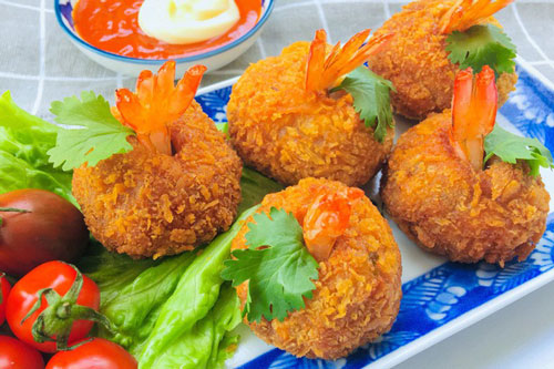 Làm chả tôm chiên giòn ngon thơm phức đổi món cho cả nhà cuối tuần