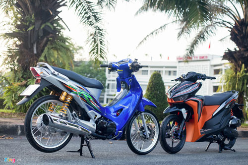 Dân chơi chi gần 100 triệu độ xe Honda Wave 125 