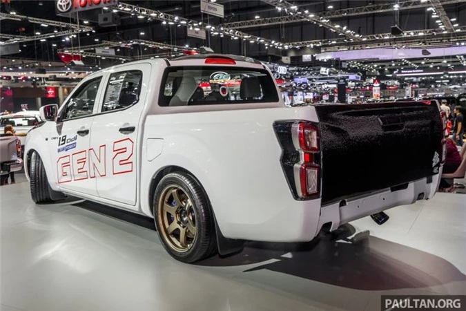 anh chi tiet isuzu d-max ban do tai trien lam thai auto expo 2019 hinh 6