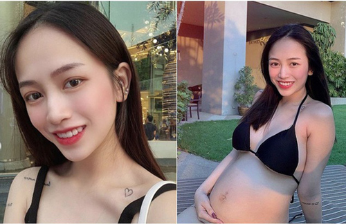 Joyce Phạm - con gái đại gia Minh Nhựa đang bầu bí nhưng vẫn diện bikini hút cả chục nghìn like của dân mạng