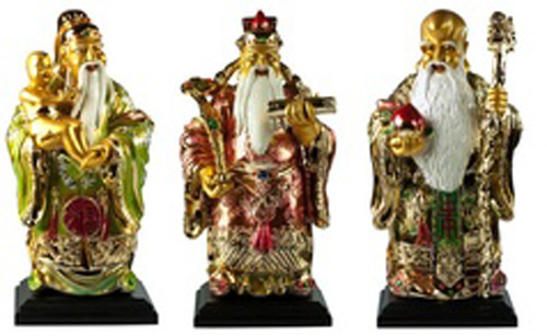 Hóa ra đây mới là ý nghĩa phong thủy của tượng Phúc - Lộc- Thọ