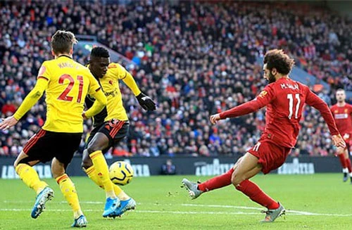 Salah đã ghi 8 bàn vào lưới Watford.