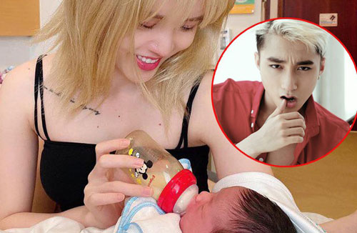 Vô tình để lọt giọng Sơn Tùng vào clip chăm cháu, Thiều Bảo Trâm vội vã lên tiếng