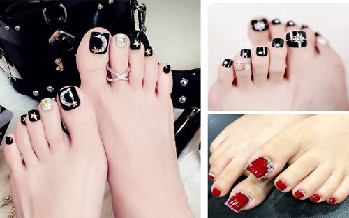 20 mẫu móng chân đẹp đơn giản nhẹ nhàng cho năm 2020
