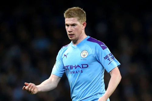 Tiền vệ: Kevin De Bruyne (Man City).