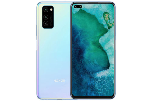 Honor V30 sở hữu thiết kế với khung viền bằng kim loại, 2 bề mặt phủ kính cường lực. Máy có kích thước có kích thước 162,7x75,8x8,9 mm, trọng lượng 213 g.