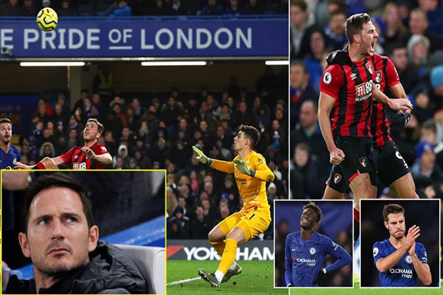 Nhiều CĐV cho rằng, Chelsea thua Bournemouth là do sai lầm của Frank Lampard