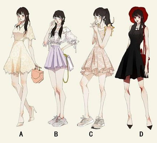 Bạn thích phong cách thời trang của cô gái nào?