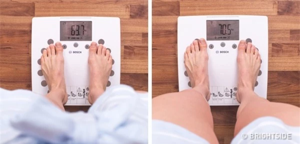 Một yếu tố dễ nhận thấy nhất khi bạn bị mất cân bằng hormone là cân nặng thay đổi đột ngột.