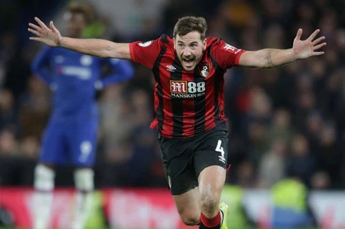 Tiền vệ trái: Dan Gosling (Bournemouth).