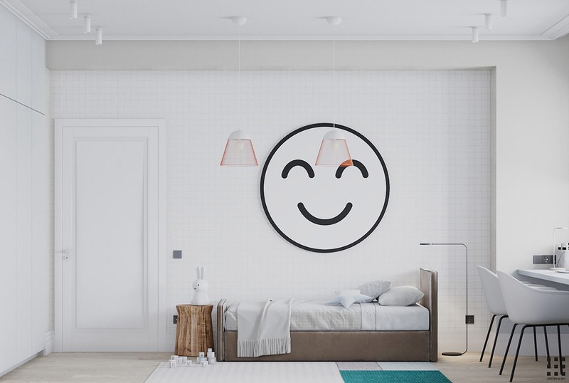 Chiêm ngưỡng vẻ đẹp thơ mộng của căn hộ trang trí bằng màu xanh và hồng pastel