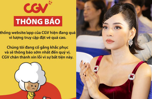 Chi Pu gợi cảm xuất hiện giữa ồn ào "Chị chị em em" bị dọa tẩy chay vì CGV tuyên bố sập hệ thống đặt vé