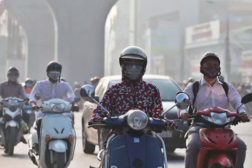 Bộ Y tế đưa ra khuyến cáo đối phó với ô nhiễm không khí