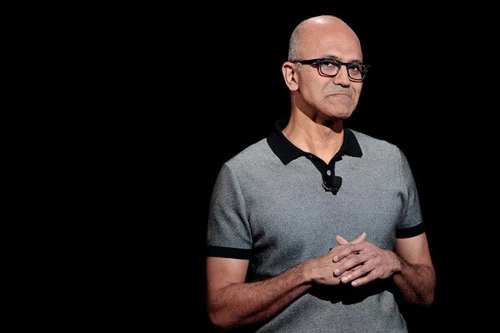 CEO Satya Nadella của Microsoft - Ảnh: Getty Images.