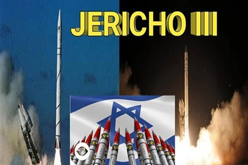 Irsael đã sở hữu tên lửa đạn đạo liên lục địa Jericho 3, được cho là có tầm phóng trên 6500km