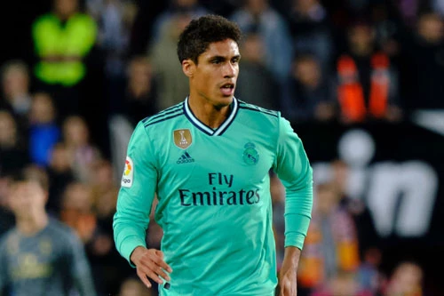 Trung vệ: Raphael Varane (Real Madrid).