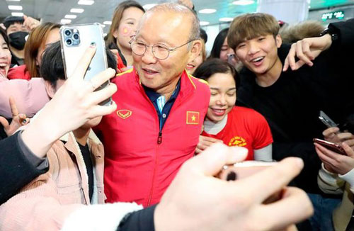 HLV Park Hang Seo được so sánh với các huyền thoại thể thao Hàn Quốc