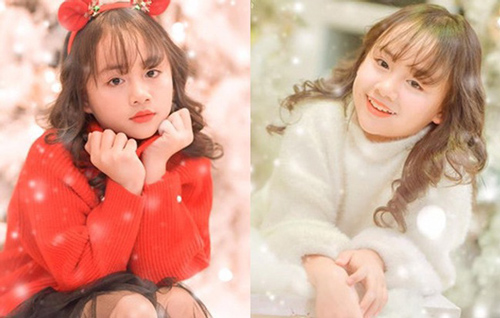 Bé Bống "Hoa hồng trên ngực trái" tung bộ ảnh mừng Giáng Sinh: Nhan sắc gây bất ngờ, mỹ nhân tương lai đây chứ đâu!