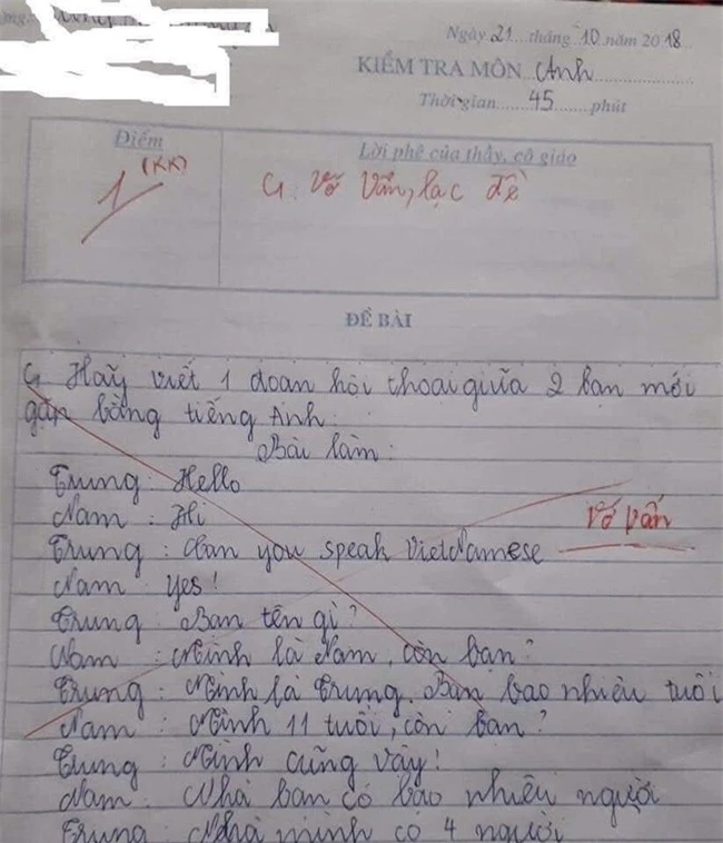 Bài văn tả "anh hùng chống ngoại xâm" của cậu bé khiến dân tình cười sằng sặc, lý do vì nhân vật không ai ngờ - Ảnh 6.