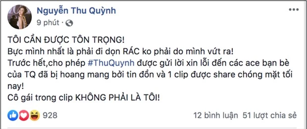 Thu Quỳnh xuất hiện rạng ngời khoe nhan sắc xinh đẹp sau khi bất ngờ dính ồn ào lộ clip nóng - Ảnh 2.