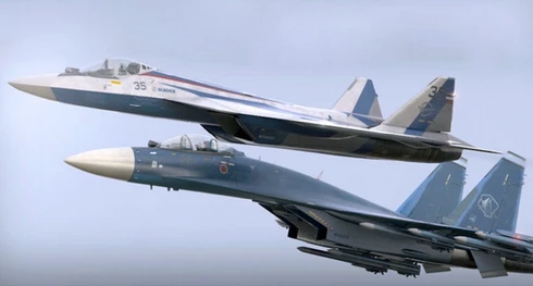 Nga đứng thứ hai trên thế giới về quy mô lực lượng không quân sau Mỹ. (Ảnh minh họa)