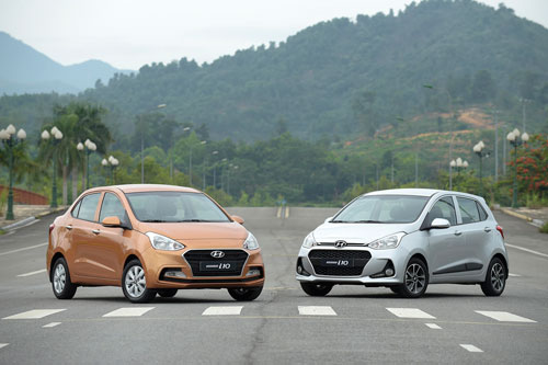 Hyundai Grand i10 vẫn 'bá đạo', Toyota Wigo, Kia Morning giá rẻ tỏ ra hụt hơi