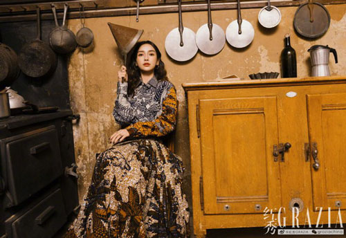 Angelababy sang trọng và quý phái, "chốt hạ" cho Grazia 2019