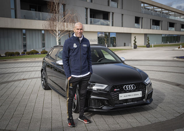 HLV Zidane và dàn sao Real nhận quà ‘khủng’ từ Audi