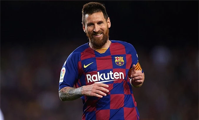Messi đã ghi 49 bàn trong năm 2019