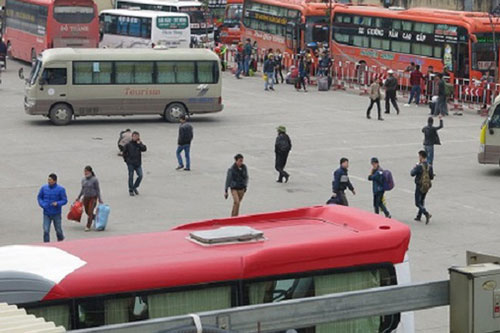 Hà Nội tăng cường 2.200 xe khách dịp cao điểm nghỉ Tết