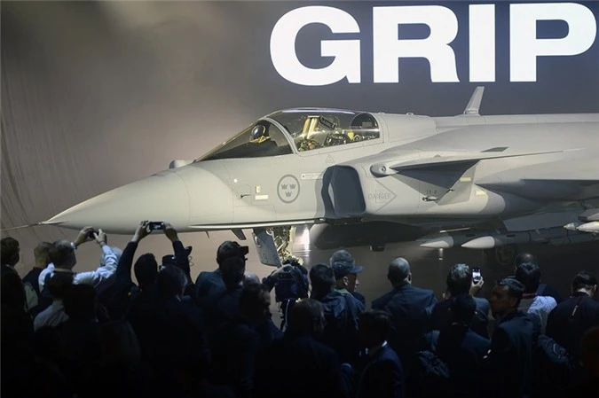 Nga khang dinh tiem kich da nang JAS-39E Gripen-E 