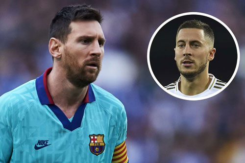 Trước Siêu kinh điển, Messi chê Hazard không đủ tầm thay thế Ronaldo