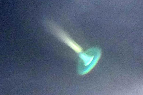 UFO bí ẩn xuất hiện trên bầu trời Hà Lan