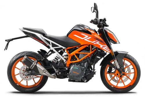 KTM Duke 390 ABS.