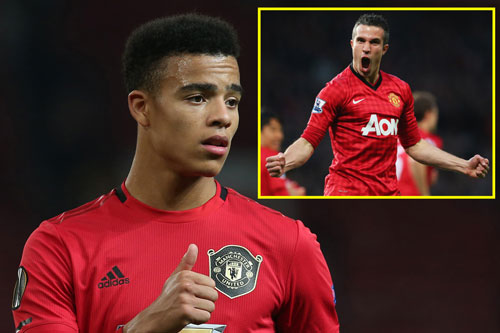 Van Persie: Greenwood đang học hỏi phong cách thi đấu của tôi