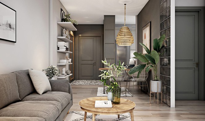 Biến căn hộ 30m2 thành không gian sống lý tưởng như ở khách sạn